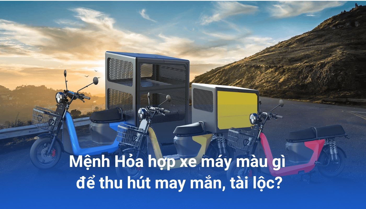 Chon mau xe o to, xe may tuong hop phong thuy cho nguoi menh Hoa giup gia tang may man tai loc